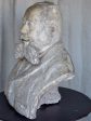 19th Century French bust - plaster on Sale