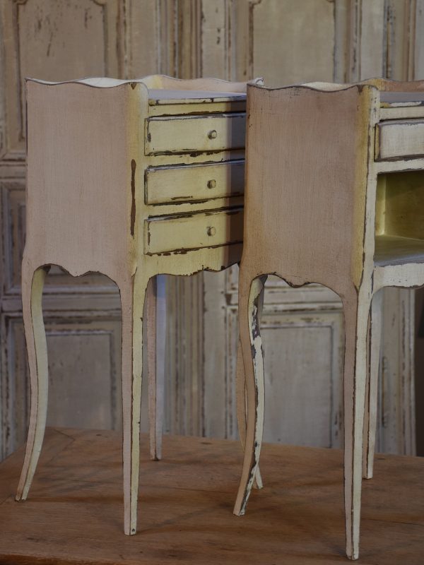 Pair of antique French night stands – Louis XV style Online Sale