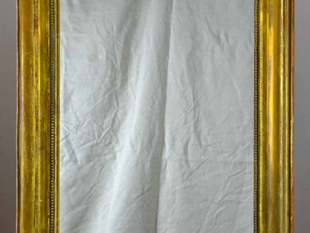 Antique French Louis Philippe mirror with gilded frame 35” x 25 ½   Online now