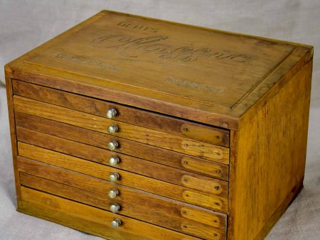 Vintage set of Dentist s drawers for prosthetic teeth Online