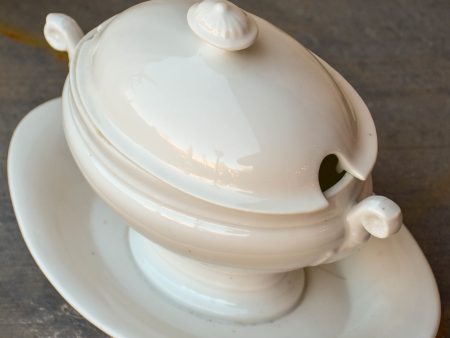 Vintage French sauce dish with lid Supply