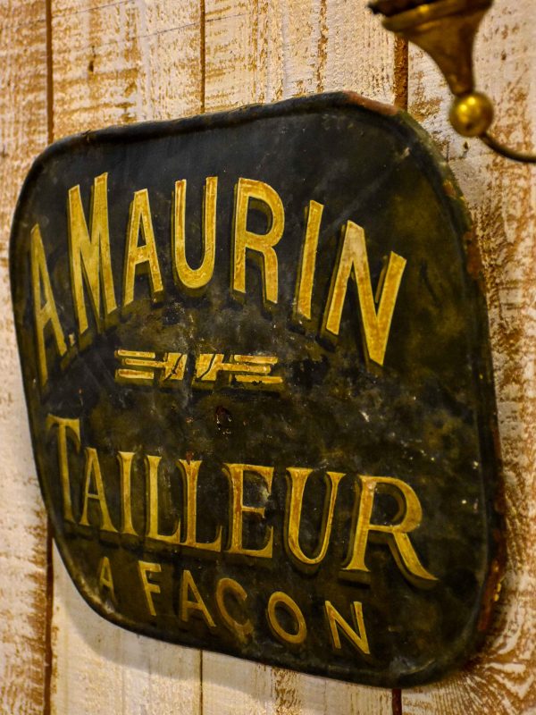 19th Century French sign from a Tailor s shop Online