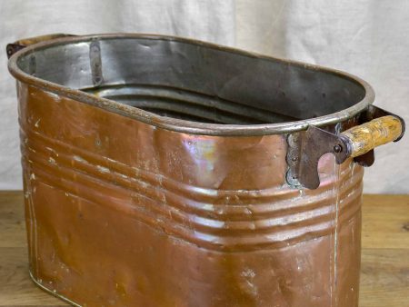 18th Century French copper children s bath on Sale