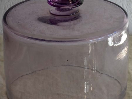 Antique French glass dome from a pâtisserie Online Sale