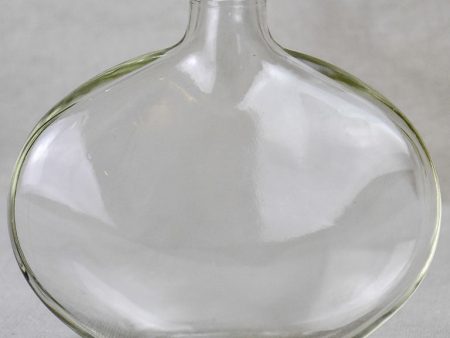 Vintage Glass bottle - type eight - small flat (2 available) Online