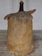 Antique French carboy in jute Supply