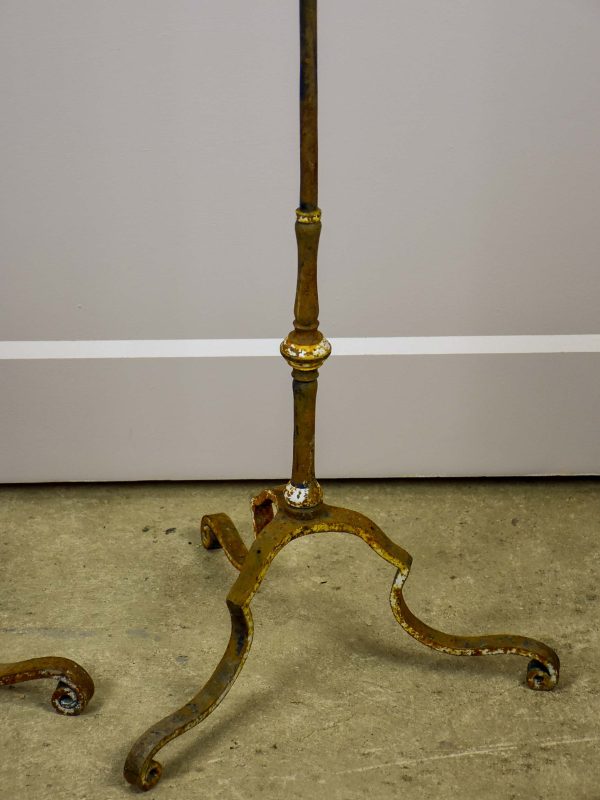 A pair of very tall 19th Century church candlesticks Online now