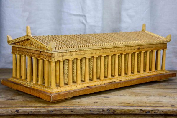 Vintage scale model of the Parthenon Discount