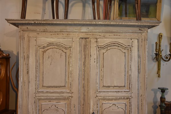 Armoire, country, beige patina, 18th-century Sale