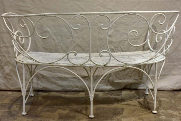 Antique French garden bench seat 56  Fashion