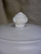 Antique French white soup tureen with lion s heads For Sale