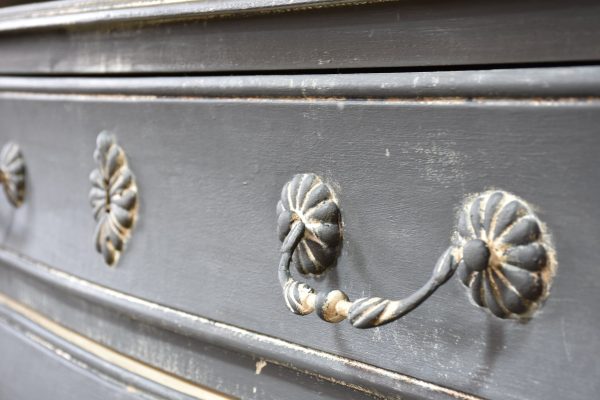 French Tombeau commode with blue patina Cheap