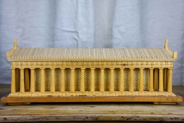 Vintage scale model of the Parthenon Discount