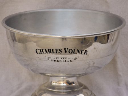 Large vintage French champagne bucket - Charles Volner on Sale