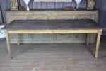 Large antique French oak dining table Supply