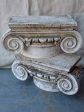 Pair of vintage Italian Ionic column capitals Online Hot Sale