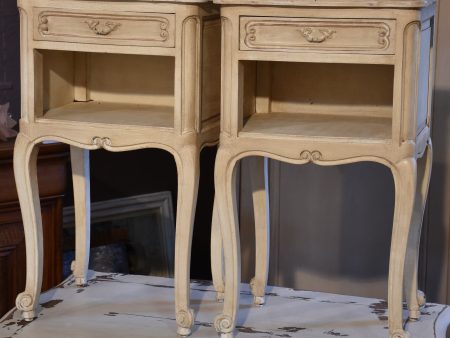 Pair of Louis XV style French nightstands For Discount