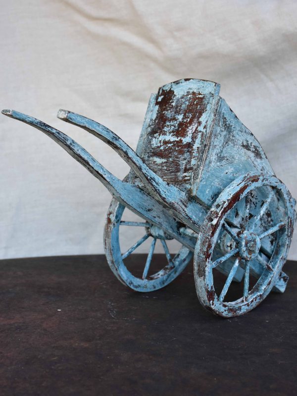 Antique French miniature cart on Sale