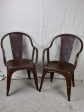 Pair of original Tolix armchairs - 1930 s Online now