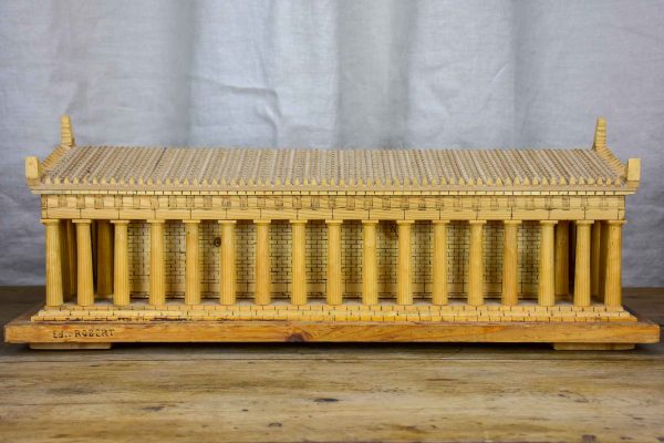 Vintage scale model of the Parthenon Discount