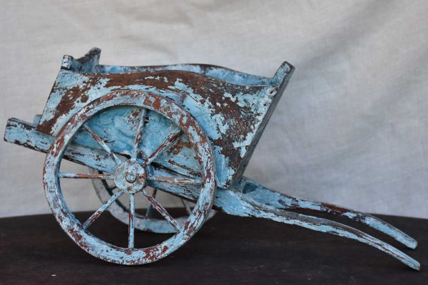 Antique French miniature cart on Sale