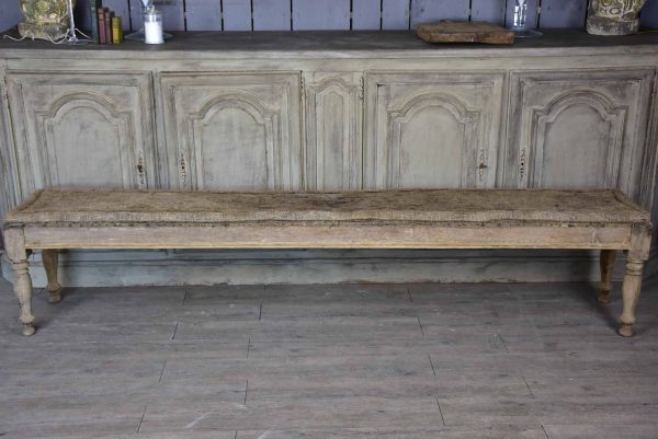 Very long bench seat - French 19th Century Sale