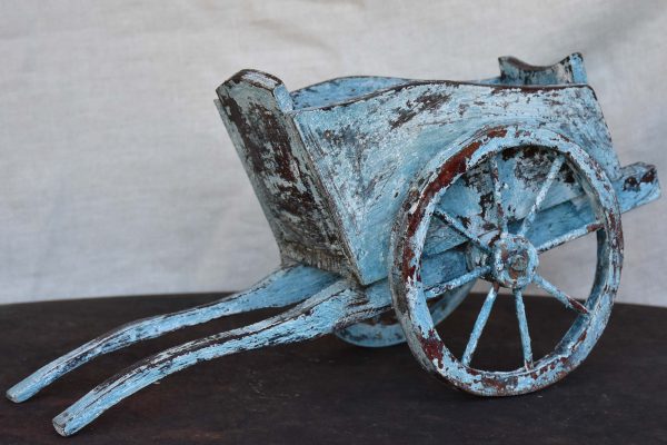 Antique French miniature cart on Sale