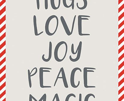 PAV298 - Peace Words - 12x16 Discount